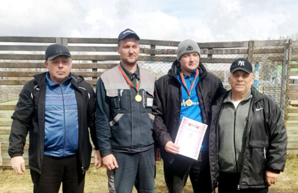 В Круглом прошли соревнования по городошному спорту