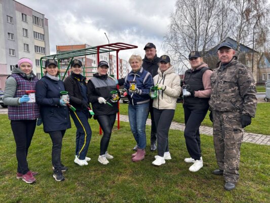 На Круглянщине проходит республиканский субботник