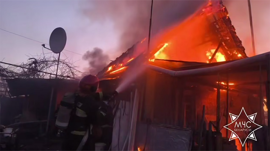 АПИ спас жизнь пенсионера при пожаре в Светлогорском районе