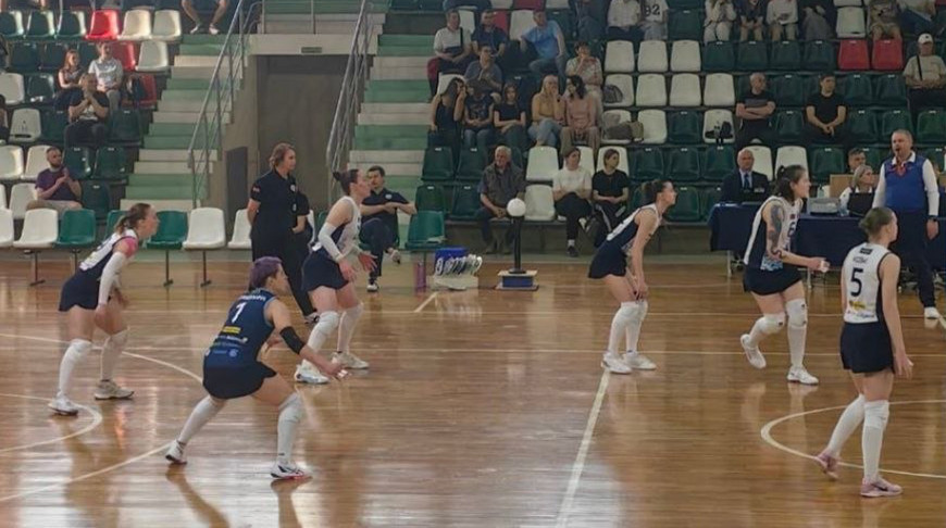 Волейболистки «Коммунальника» вышли вперед в серии за бронзу чемпионата Беларуси