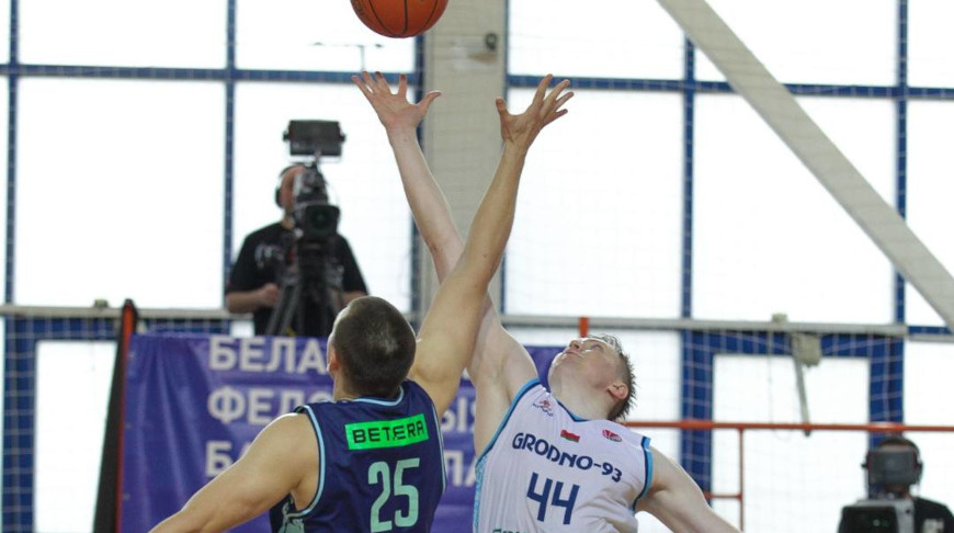 «Гродно-93» вышел вперед в золотой серии чемпионата Беларуси по баскетболу