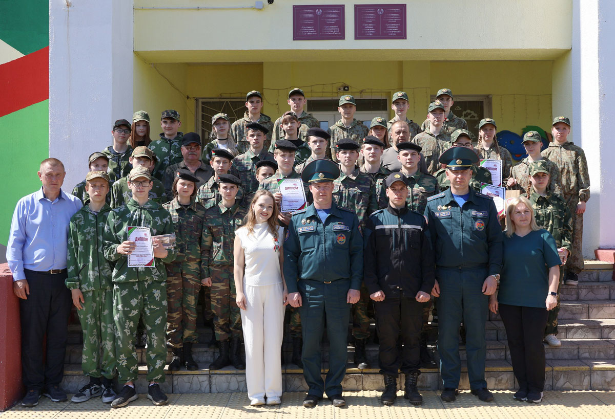 Районный этап республиканской военно-патриотической игры «Орлёнок» состоялся в Круглом