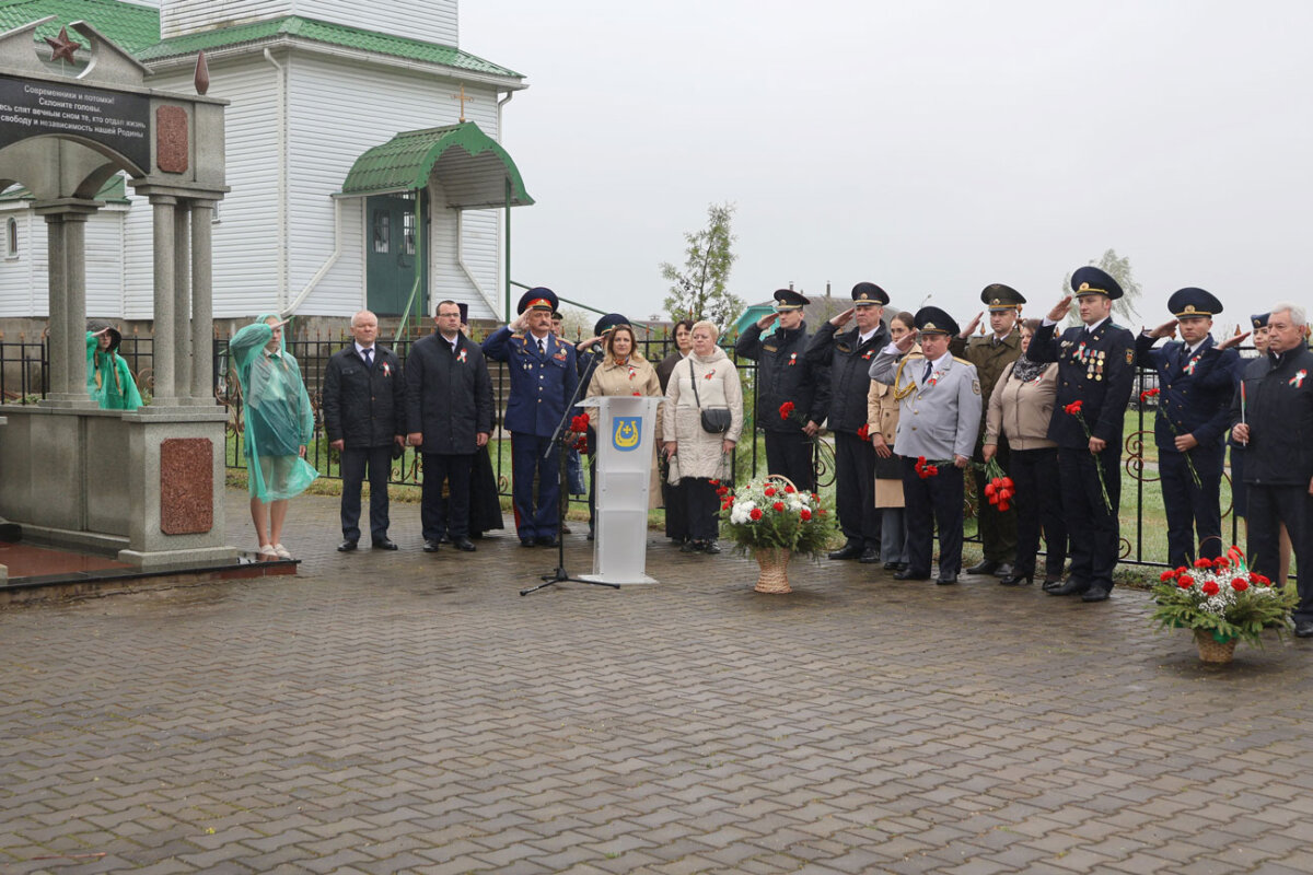 Торжественный митинг, посвященный Дню Победы, прошел в Круглом