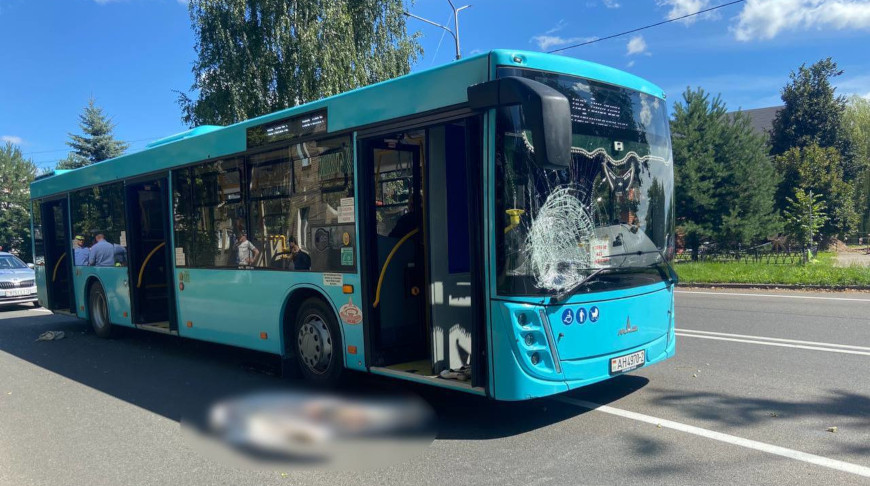 В Витебске автобус сбил насмерть женщину на пешеходном переходе