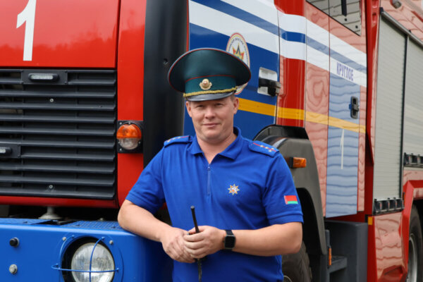 Двадцать лет на  страже безопасности служит Андрей Митьков