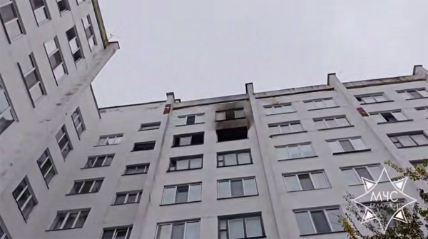 В Могилеве горело общежитие: эвакуировано более 100 человек 