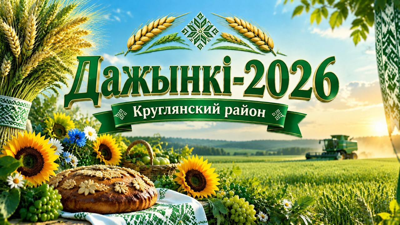 Руководство района поздравляет с главным аграрным праздником – фестивалем-ярмаркой «Дажынкі-2026»