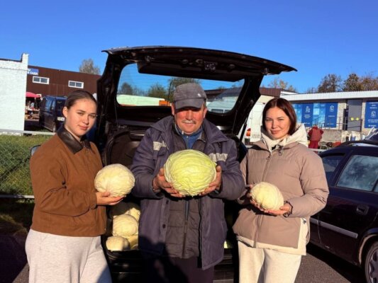 Сегодня в Круглом проходит очередная районная сельскохозяйственная ярмарка