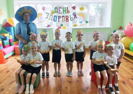В детском саду № 2 г. Круглое прошёл физкультурный праздник  «Осенний марафон здоровья»
